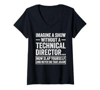 Women's Technical Director V-Neck T-Shirt