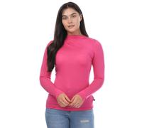 Women's Ted Baker Eloria Twist Neck Fitted Top in Pink