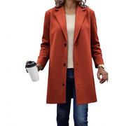 Women's Teddy Fleece Coat Ladies Plaid Warm Winter Jackets Button Jacket Womens Thick Overcoats with Pockets Loose Coats Tops Women Long Cardigan Open Front Sweater Long Sleeve Coat