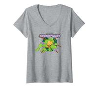 Womens Teenage Mutant Ninja Turtles Donatello Does Machines V-Neck T-Shirt