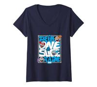 Womens Teenage Mutant Ninja Turtles Take Life One Slice at a Time V-Neck T-Shirt