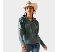 Women's Tek Hoodie 1/2 Zip Hoodie, Blue XS