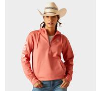 Women's Tek Hoodie 1/2 Zip Hoodie, Pink XS
