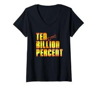 Womens Ten Billion Percent Scientist V-Neck T-Shirt