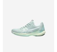 Women's Tennis Clay Court Shoes - Asics Gel Solution Speed Ff 3 Light Green