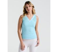 Women's Tennis Colour Block Tank Top In Castaway
