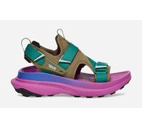 Women's TEVA Aventrail Trail Running Sandals in Burnt Olive/Vivid Violet, Size 5
