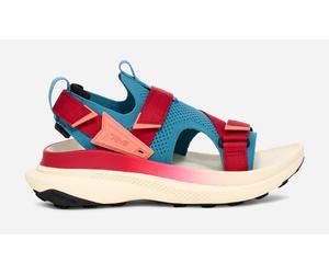 Women's TEVA Aventrail Trail Running Sandals in Larkspur/Scarlet, Size 4