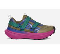 Women's TEVA Aventrail Trail Running Shoes in Burnt Olive/Vivid Violet, Size 4