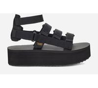 Women's TEVA Flatform Mevia Sandal Shoes in Black, Size 9