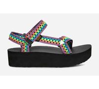 Teva Women's Flatform Universal Prism Sandal, Neon Spring, 9