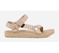 Women's TEVA Original Universal Sandals in Modern Check Taupe, Size 9