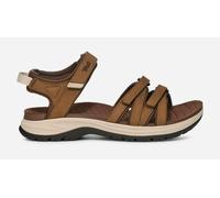 Women's TEVA Tirra Sport Leather Hiking Sandals in Tan, Size 9