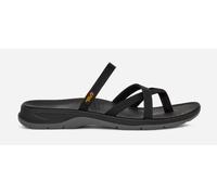 Women's TEVA TirraTraveler Flip-Flop Sandals in Black, Size 8