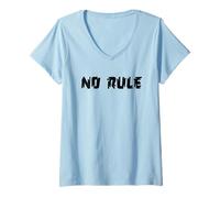 Women's that Says No Rule V-Neck T-Shirt
