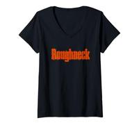 Women's that Says Roughneck V-Neck T-Shirt