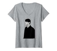 Women's The Afghan Whigs Singer Greg Dulli Photo By Andy Willsher V-Neck T-Shirt