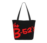 Women's The B*52's New Wave Band Totebags Outdoor Commuting Shopping Bag Large Capacity Shoulder Bag