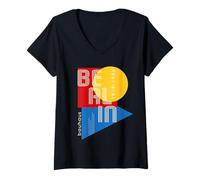 Womens The bauhausART Design School 1919 - 1933 V-Neck T-Shirt