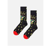 Women's The Beatles Magical Mystery Tour Socks, Black - Black/Black - Size: 5/4/4.5/7/6.5/6/5.5/3/3.5