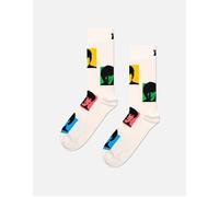 Women's The Beatles Silhouettes Socks, White