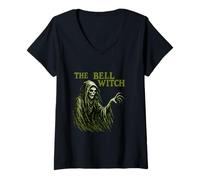 Womens The Bell Witch American Haunting Legend Spirit of Tennessee V-Neck T-Shirt