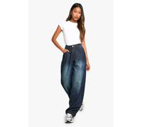 Womens The Boyfriend Denim Jean - Blue - 12/32L, Blue
