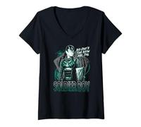 Womens The Boys Soldier Boy V-Neck T-Shirt