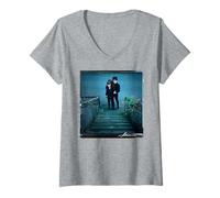 Women's The Cramps Poison Ivy Lux Interior Michael Robert Williams V-Neck T-Shirt