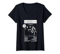 Women's The Cranberries Everybody Else Vinyl Cover Vintage Band V-Neck T-Shirt