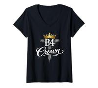 Women's The Cross Before Crown V-Neck T-Shirt