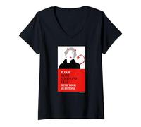Womens The Devil Wears Prada Miranda Priestly Quote V-Neck T-Shirt