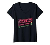 Womens The Dirty Hoe Garden Supply You’ll Love Our Tulips Apparel V-Neck T-Shirt