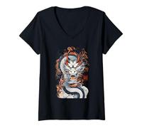 Women's The Dragon V-Neck T-Shirt