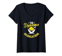 Women's The Dynamo of Dedication V-Neck T-Shirt