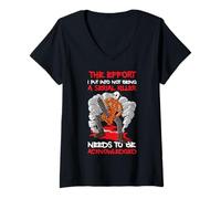 Womens The Effort I Put Into Not Being A Serial Killer V-Neck T-Shirt