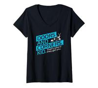 Womens The Expanse Doors and Corners V-Neck T-Shirt