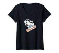 Womens The Expanse Rocinante Logo V-Neck T-Shirt