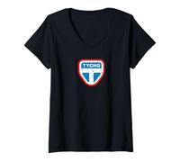 Womens The Expanse Tycho Station Logo V-Neck T-Shirt