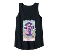 Womens The Expectant Mother Tarot Card Reaper Pumpkin Tank Top