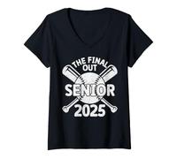 Women's The Final Out Senior 2025 V-Neck T-Shirt