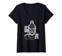 Women's The Four Stoic Virtues Courage Wisdom Justice Temperance V-Neck T-Shirt