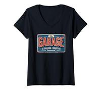 Womens The Garage Is Calling I Must Go V-Neck T-Shirt
