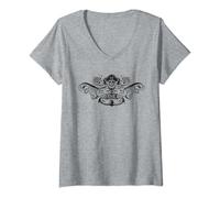 Womens The Goonies Never Die Kraken V-Neck T-Shirt