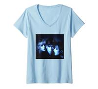 Womens The Human League Studio Shot By Simon Fowler V-Neck T-Shirt