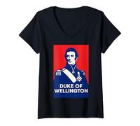 Womens The Iron Duke V-Neck T-Shirt