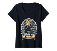 Women's The Keyword King V-Neck T-Shirt
