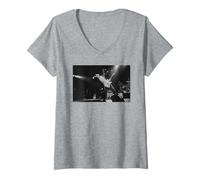 Womens The Kinks Live Ray Davis By Simon Fowler V-Neck T-Shirt