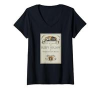 Womens The Legend of Sleepy Hollow Title Page V-Neck T-Shirt