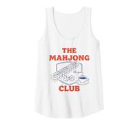 Womens The Mahjong Club Tile Queen Game Night Board Game Tank Top
